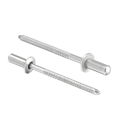 Harfington Blind Rivets 304 Stainless Steel 3.2mm Diameter 8mm Grip Length 100pcs