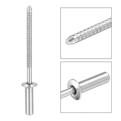 Harfington 304 Stainless Steel Blind Rivets  Pull Rivets Core Decoration Rivets Diameter