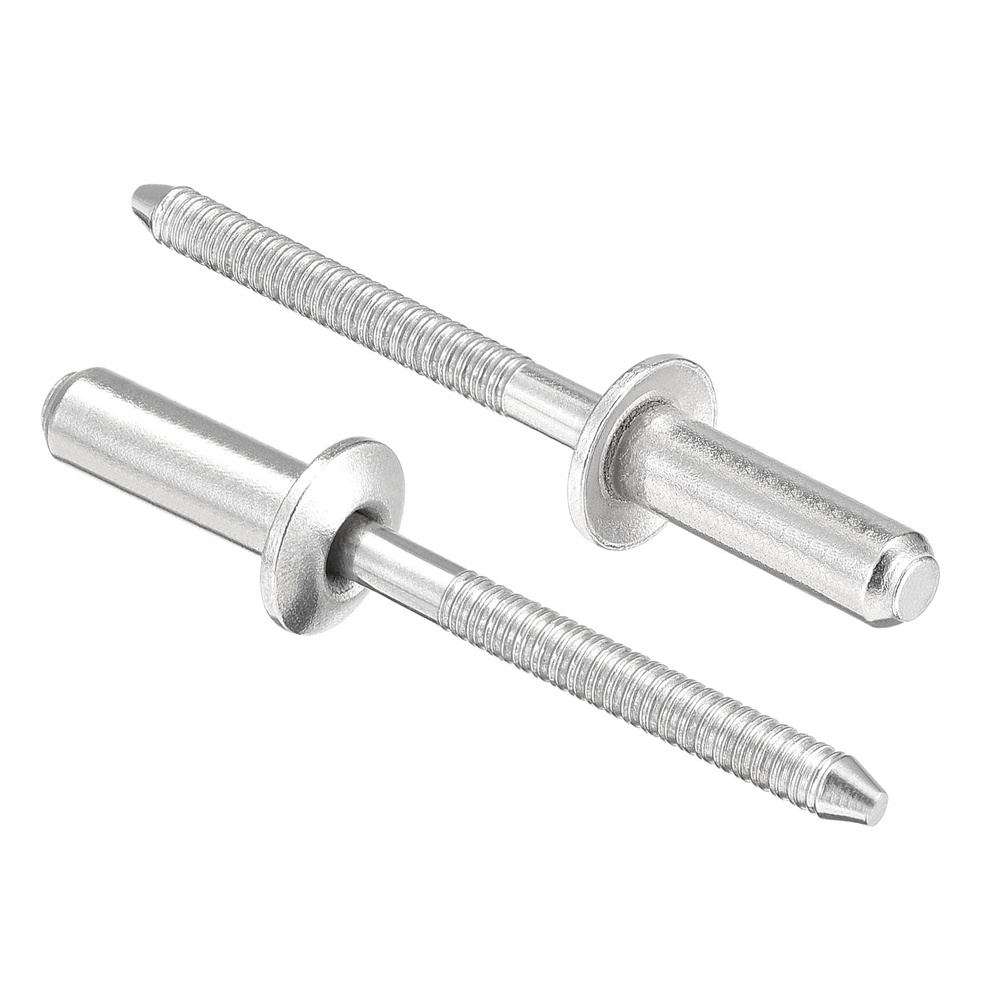 Harfington Blind Rivets, 304 Stainless Steel Pull Rivets Core Decoration Rivets Diameter Length