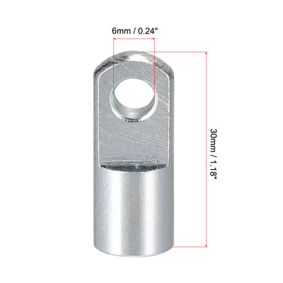 Harfington Air Cylinder Rod Clevis End Female Thread I Type Connector