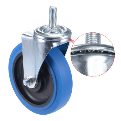 Harfington Swivel Stem Caster Diameter Load Capacity, for Workbench, TPR