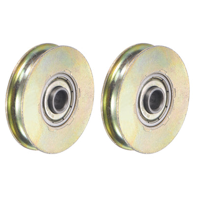 Harfington Sliding Door Roller U Groove Bearing Steel