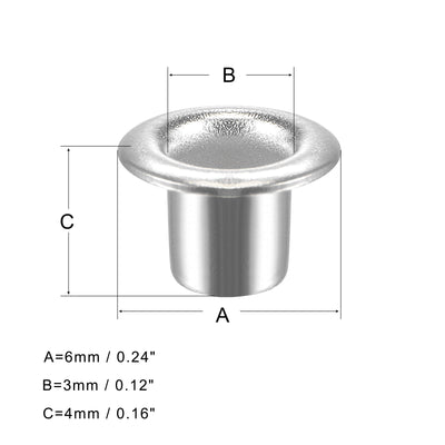 Harfington Grommets Eyelets with Washers Kit, Copper Grommet for DIY