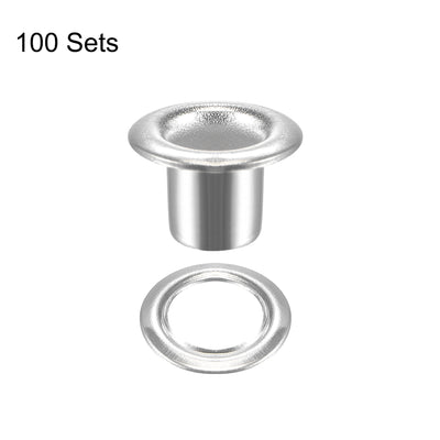 Harfington Grommets Eyelets with Washers Kit, Copper Grommet for DIY