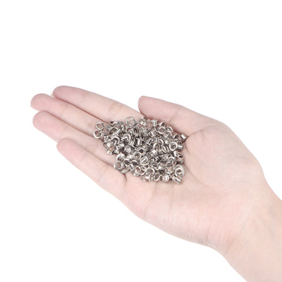 Harfington Grommets Eyelets with Washers Kit, Copper Grommet for DIY or Craft Projects