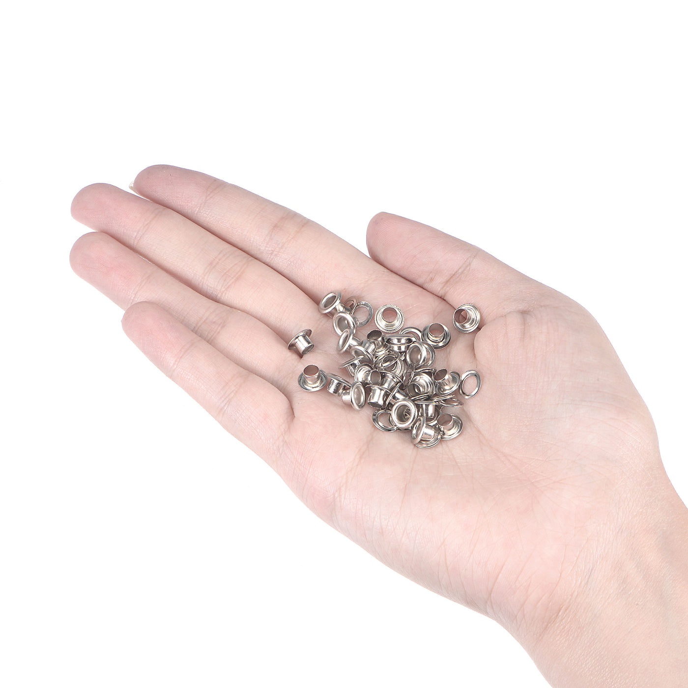 Harfington Grommets Eyelets with Washers Kit, Copper Grommet for DIY