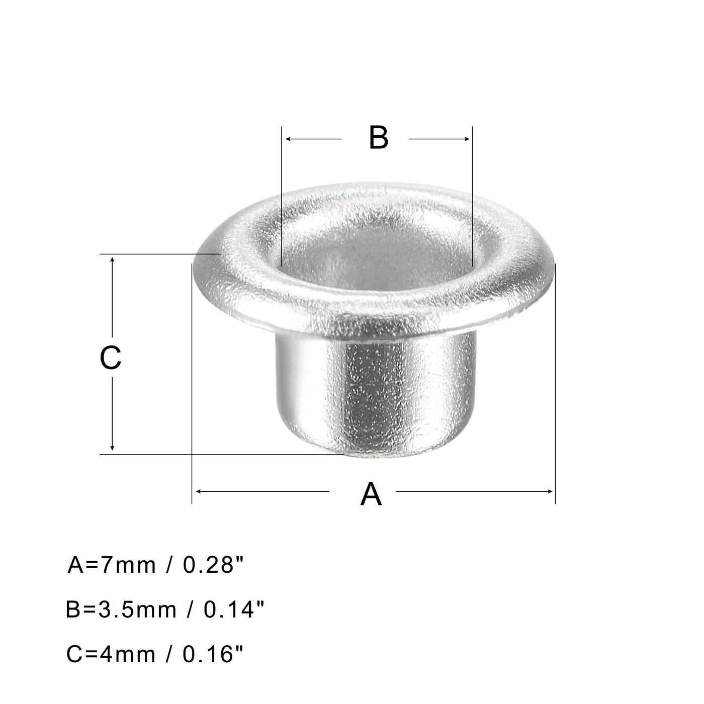 Harfington Grommets Eyelets with Washers Kit, Copper Grommet for DIY or Craft Projects