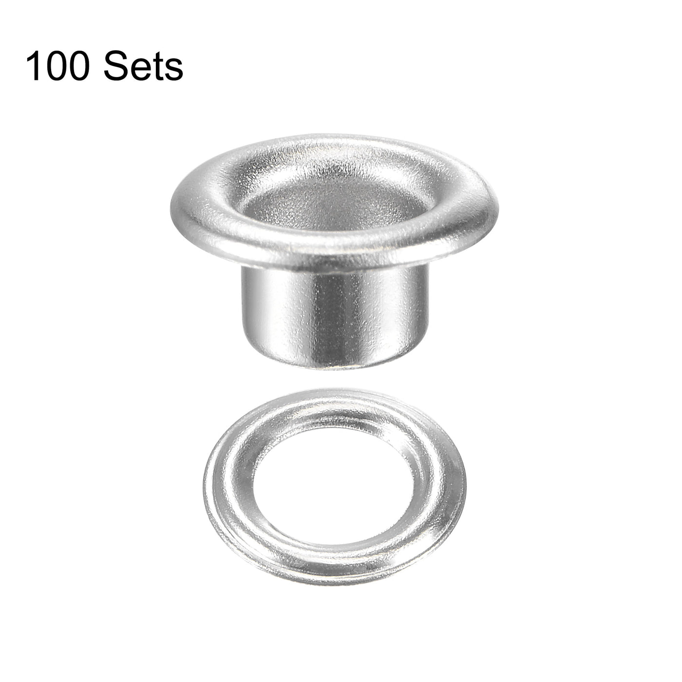 Harfington Grommets Eyelets with Washers Kit, Copper Grommet for DIY