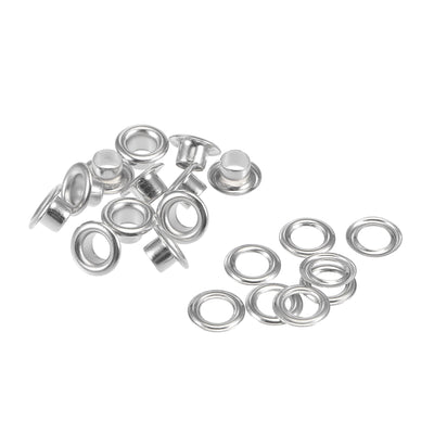Harfington Grommets Eyelets with Washers Kit, Copper Grommet for DIY or Craft Projects