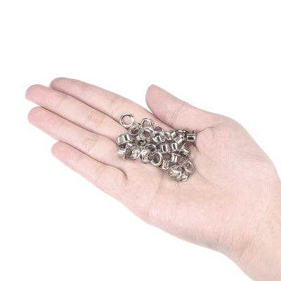 Harfington Grommets Eyelets with Washers Kit, Copper Grommet for DIY