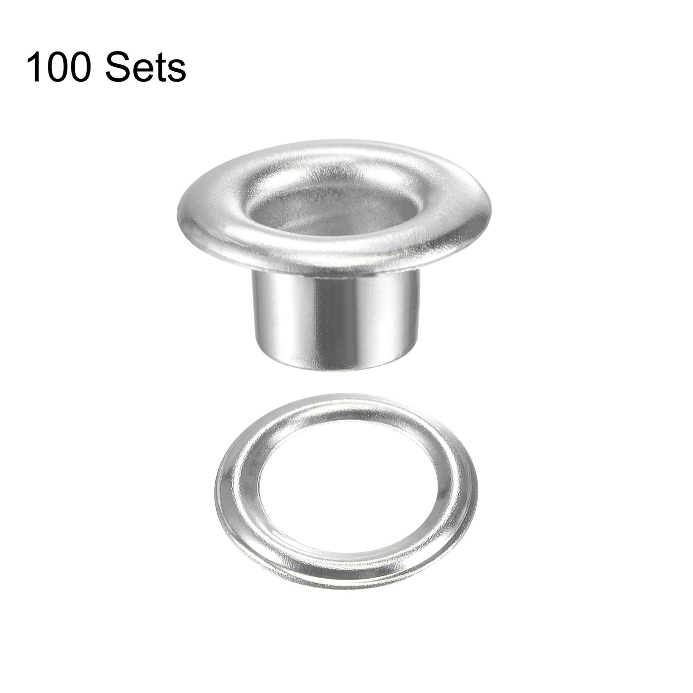 Harfington Grommets Eyelets with Washers Kit, Copper Grommet for DIY