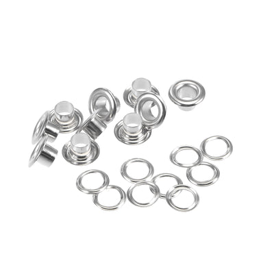 Harfington Grommets Eyelets with Washers Kit, Copper Grommet for DIY or Craft Projects