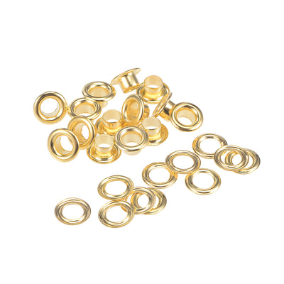 Harfington Grommets Eyelets with Washers Kit, Copper Grommet for DIY or Clothes