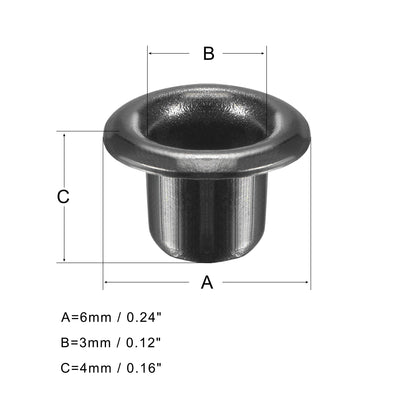 Harfington Grommets Eyelets with Washers Kit, Copper Grommet for Craft or Bags
