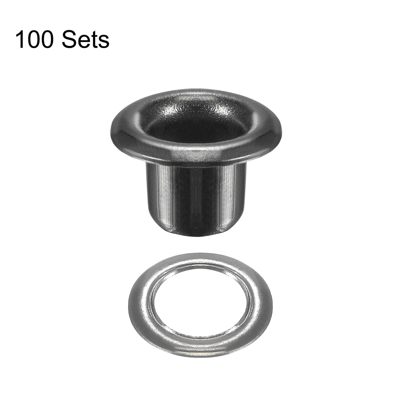 Harfington Grommets Eyelets with Washers Kit, Copper Grommet for Craft or Bags