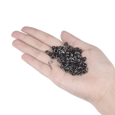 Harfington Grommets Eyelets with Washers Kit, Copper Grommet for Craft or Bags