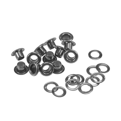 Harfington Grommets Eyelets with Washers Kit, Copper Grommet for Craft or Hats