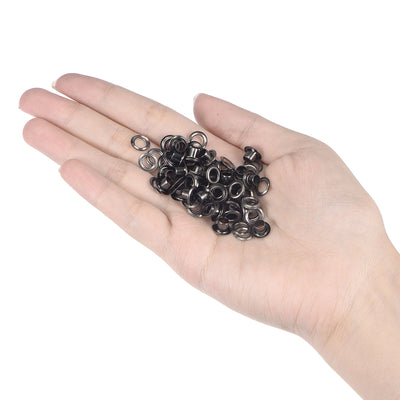 Harfington Grommets Eyelets with Washers Kit, Copper Grommet for DIY or Backpacks