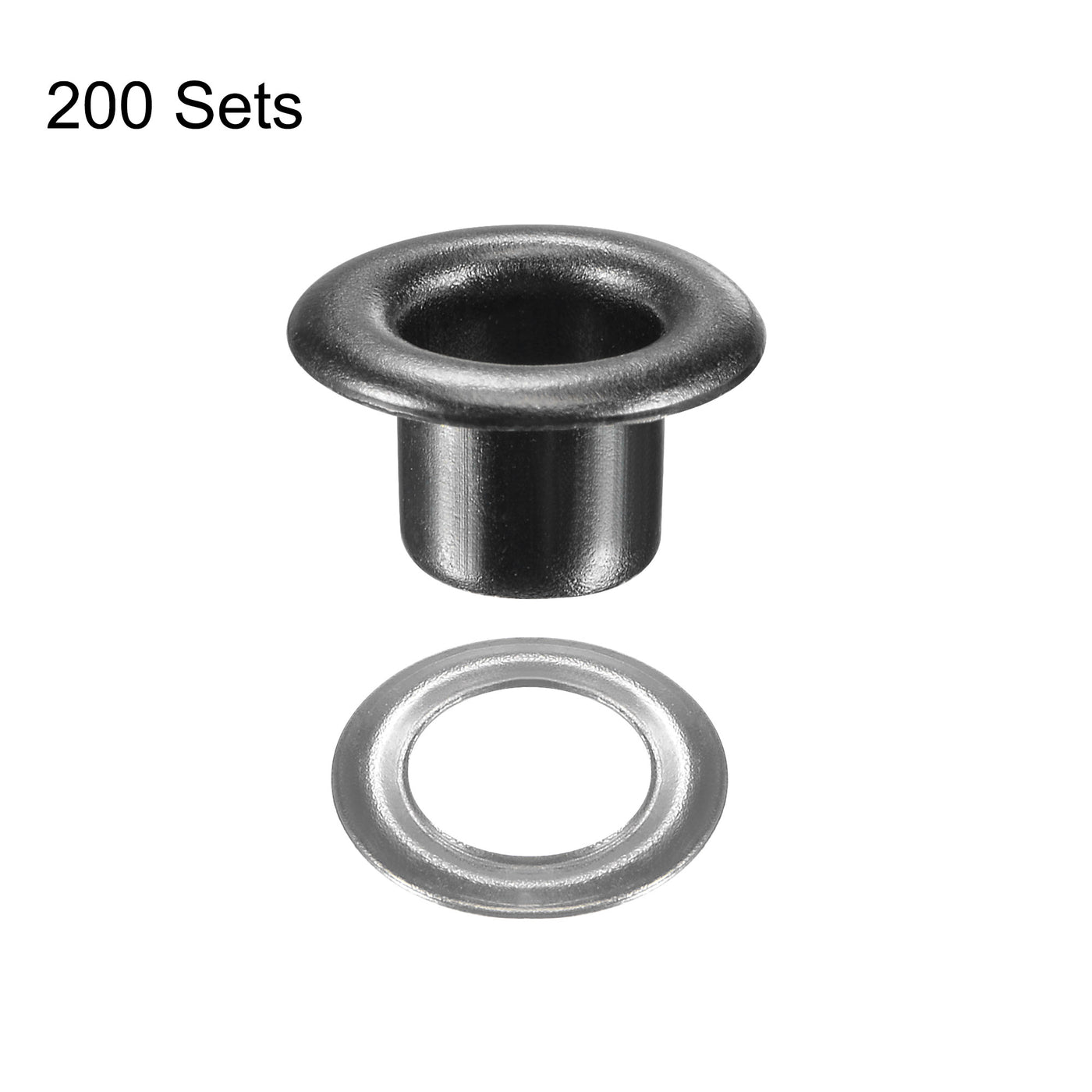 Harfington Grommets Eyelets with Washers Kit, Copper Grommet for DIY or Clothes