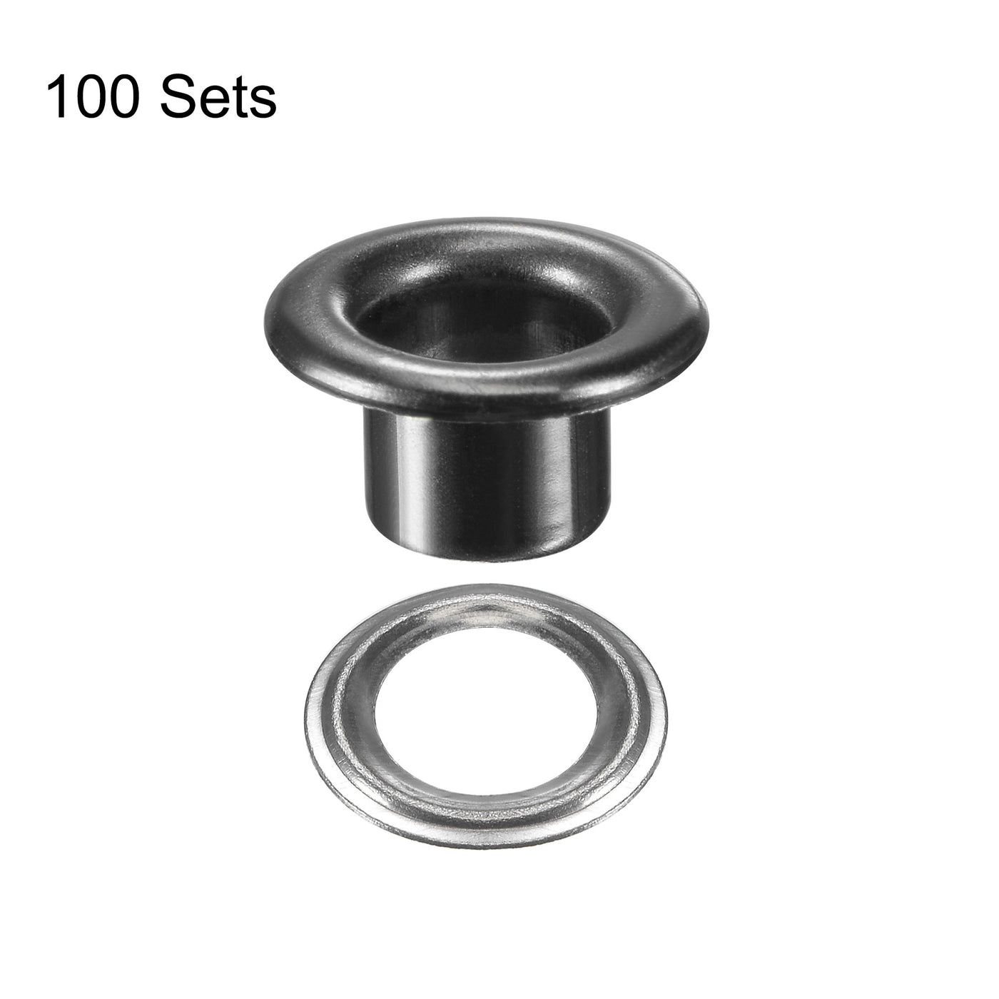 Harfington Grommets Eyelets with Washers Kit, Copper Grommet for DIY or Belts