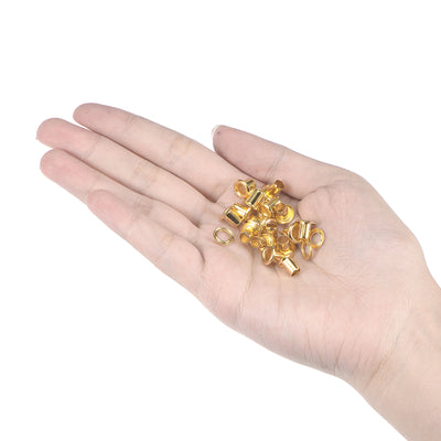 Harfington Eyelet with Washer  Copper Grommet Chrome Plated