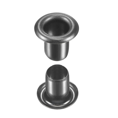 Harfington Eyelet with Washer  Copper Grommet Chrome Plated