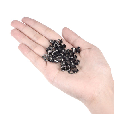 Harfington Eyelet with Washer  Copper Grommet Chrome Plated