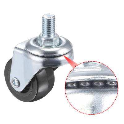 Harfington Swivel Stem Caster Capacity, for Workbench Trolley, PU