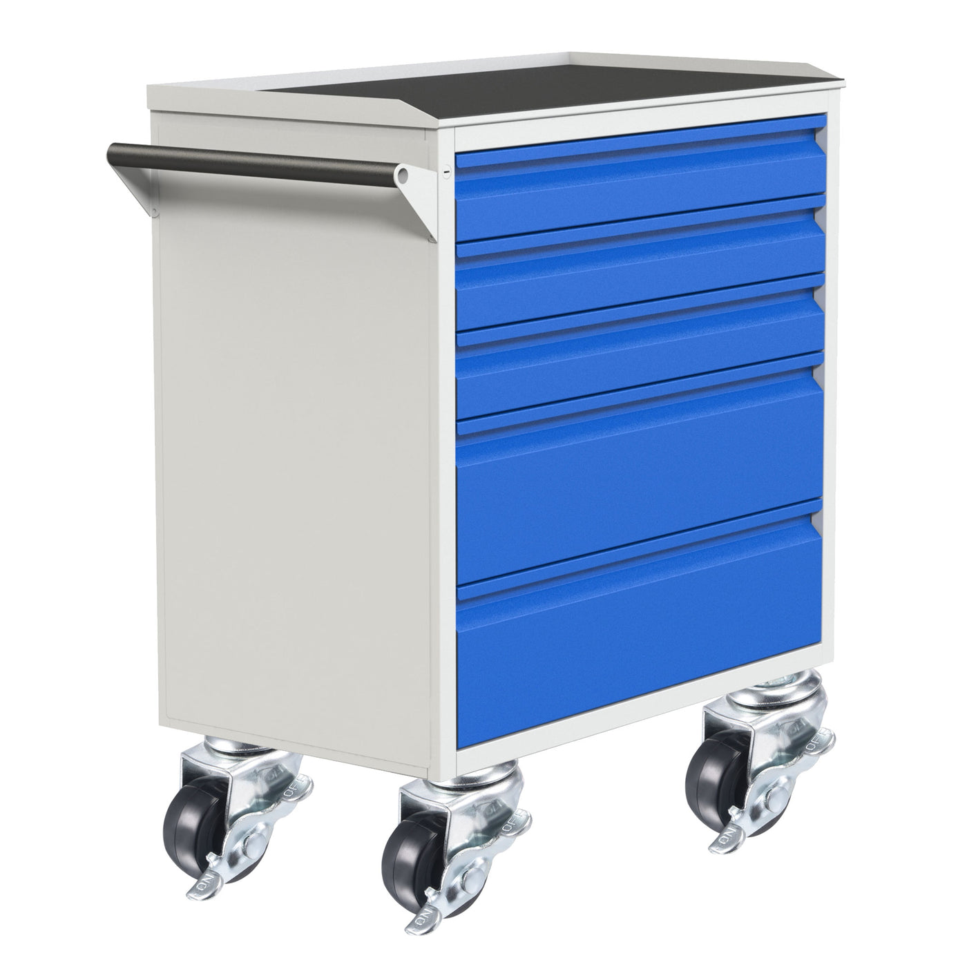 Harfington Swivel Stem Caster with Brake Load Capacity, for Workbench Trolley, PU