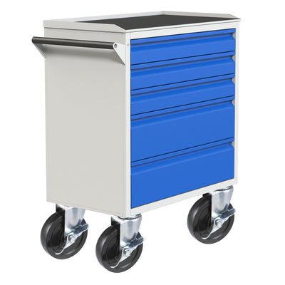 Harfington Swivel Stem Caster with Brake 4" Dia 132Lbs Load Capacity, Rubber, Black