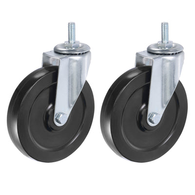 Harfington Swivel Stem Caster for Workbench Trolley, Rubber