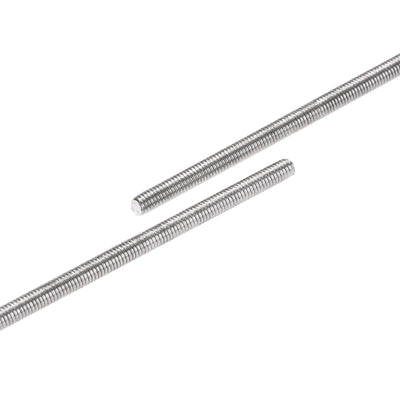Harfington 12Pcs M3 x 200mm Fully Threaded Rod 304 Stainless Steel Right Hand Threads
