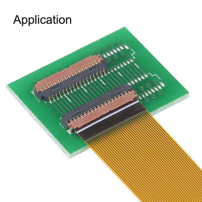 Harfington 0.3mm Pitch 35 Pin Extension Connector Adapter for LCD FFC FPC Cable ZIP HDD