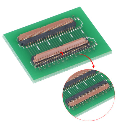 Harfington 0.3mm Pitch 45 Pin Extension Connector Adapter for LCD FFC FPC Cable ZIP HDD