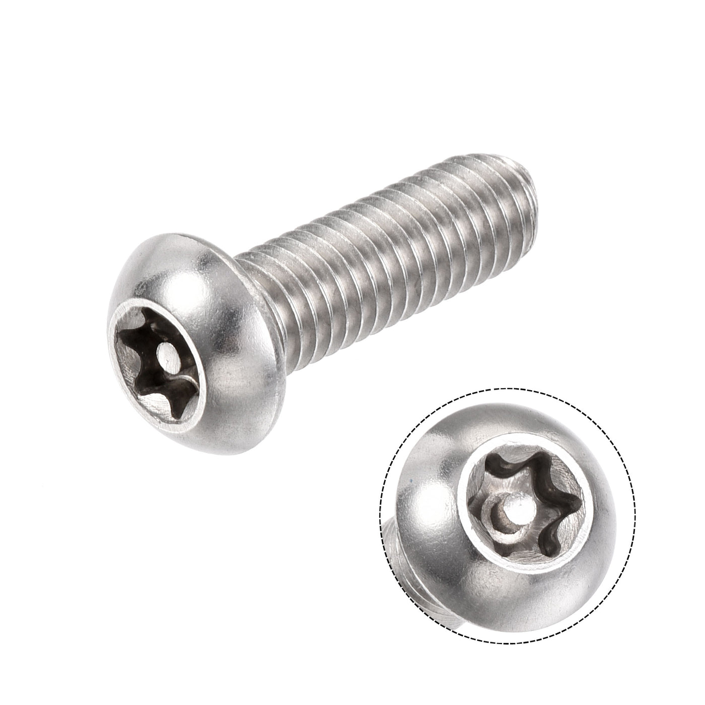 Harfington Torx Security Machine Screw, Pan Head Inside Column