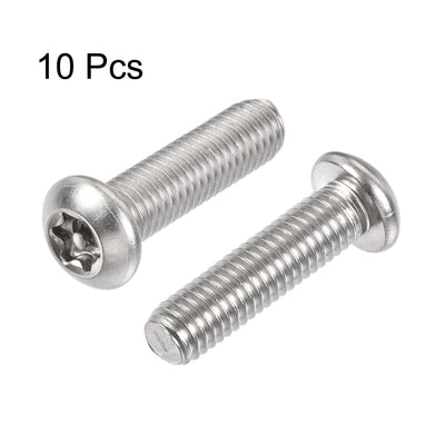 Harfington Torx Security Machine Screw, Pan Head Inside Column