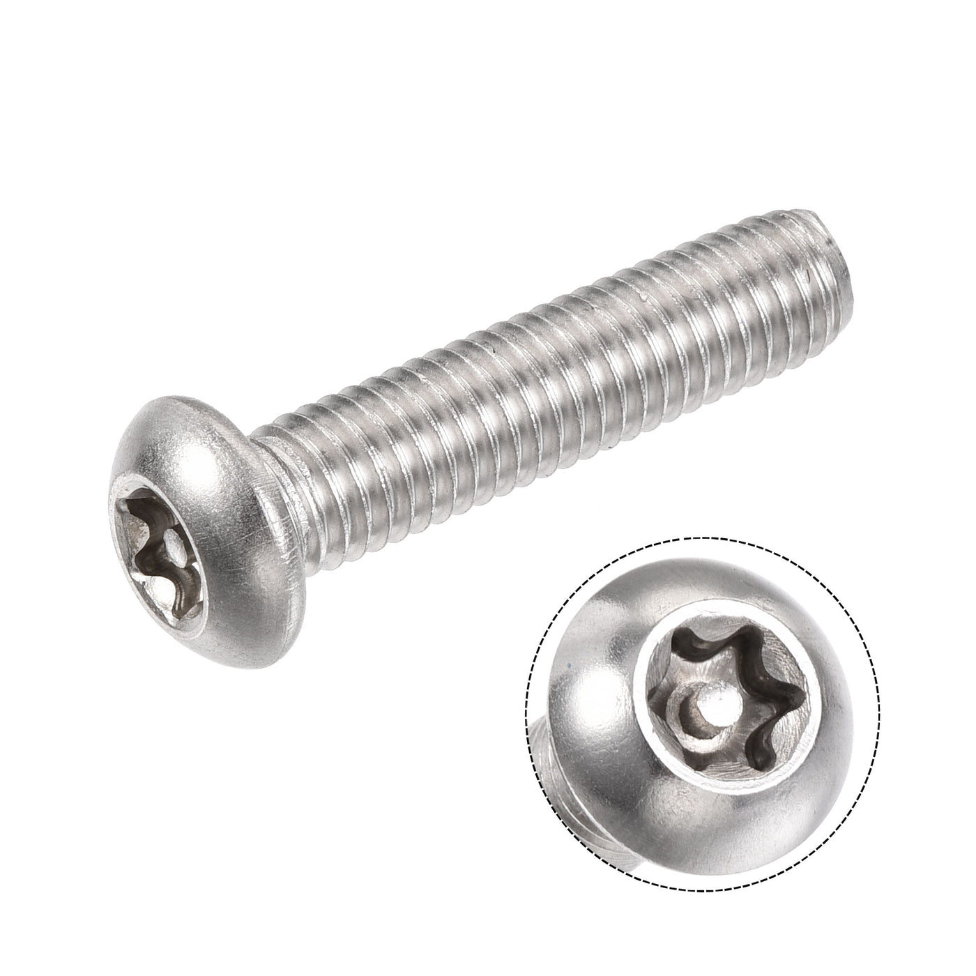 Harfington Torx Security Machine Screw, Pan Head Inside Column