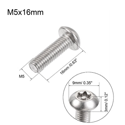 Harfington Torx Security Machine Screw Pan Head Screws Inside Column