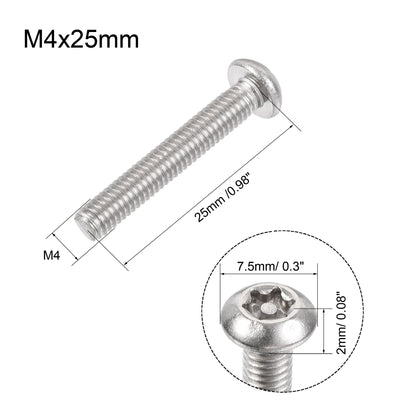 Harfington Torx Security Machine Screw Pan Head Screws Inside Column
