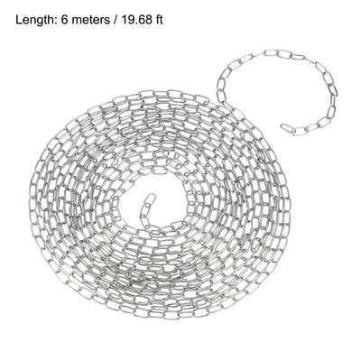 Harfington Proof Coil Chain Zinc Plated Stainless Steel for Guardrail