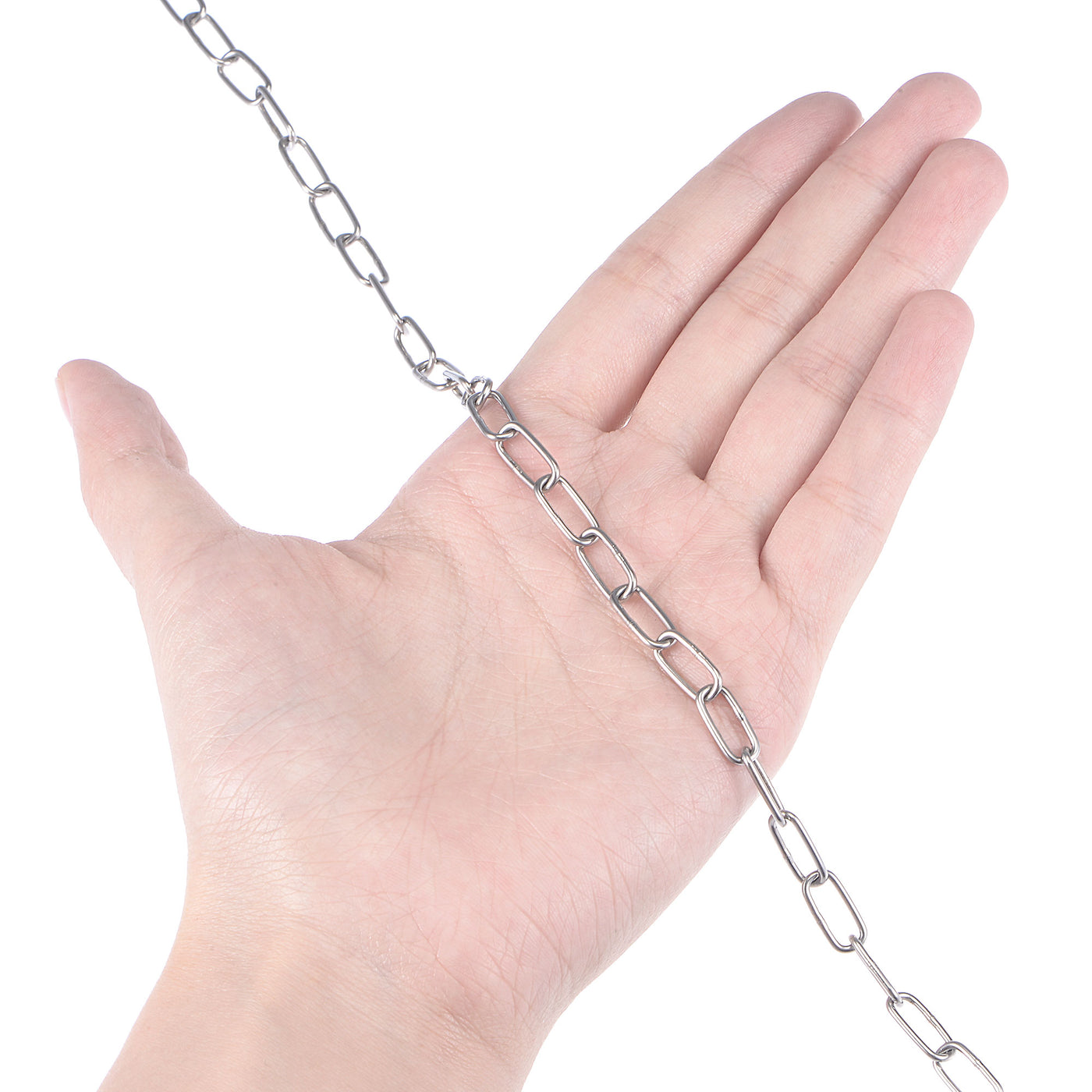 Harfington Proof Coil Chain Zinc Plated Stainless Steel for Guardrail