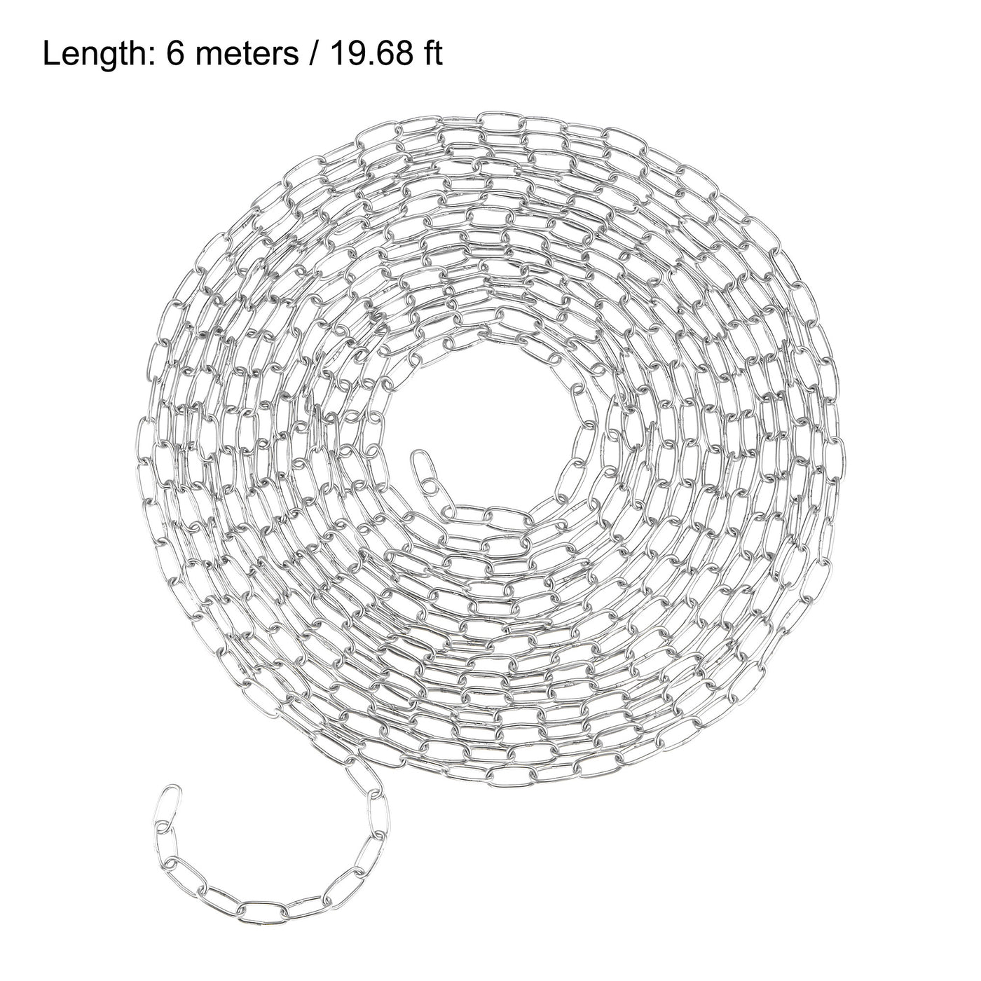 Harfington Proof Coil Chain Zinc Plated Stainless Steel for Guardrail