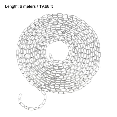 Harfington Proof Coil Chain Zinc Plated Stainless Steel for Guardrail