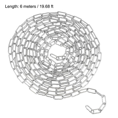 Harfington Proof Coil Chain Zinc Plated Stainless Steel for Guardrail