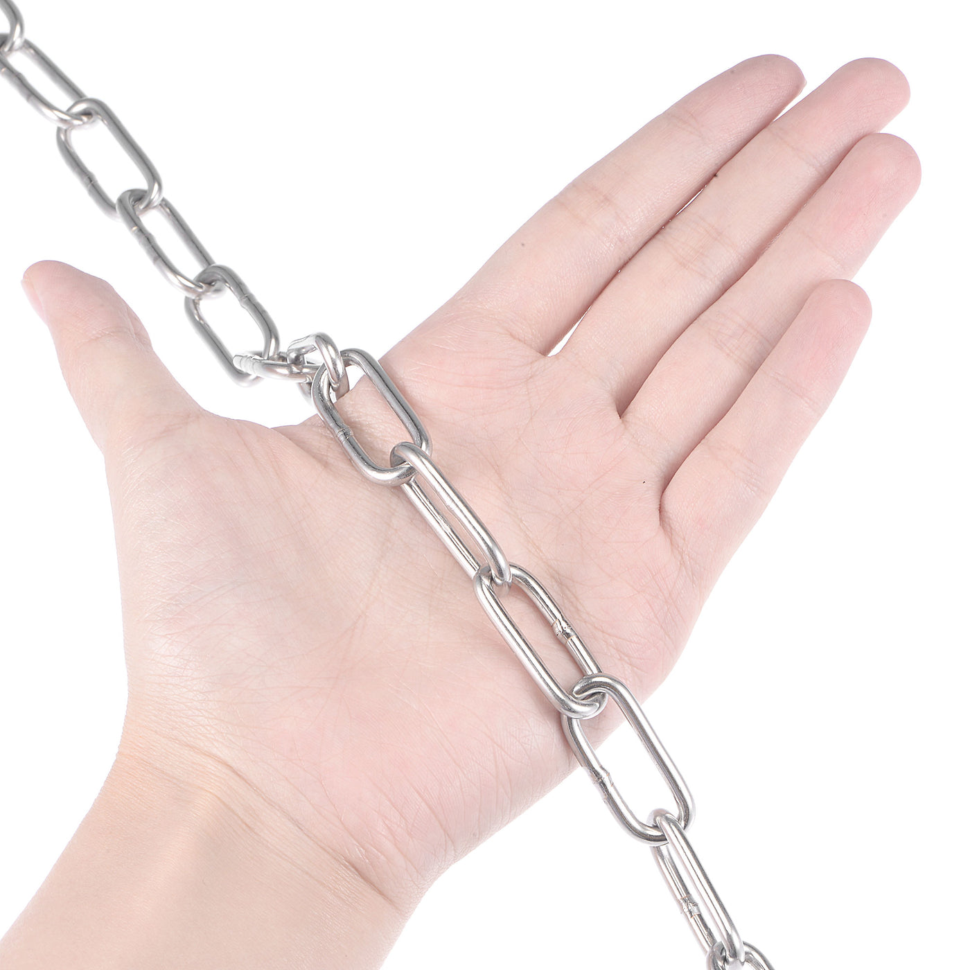 Harfington Proof Coil Chain Zinc Plated Stainless Steel for Guardrail