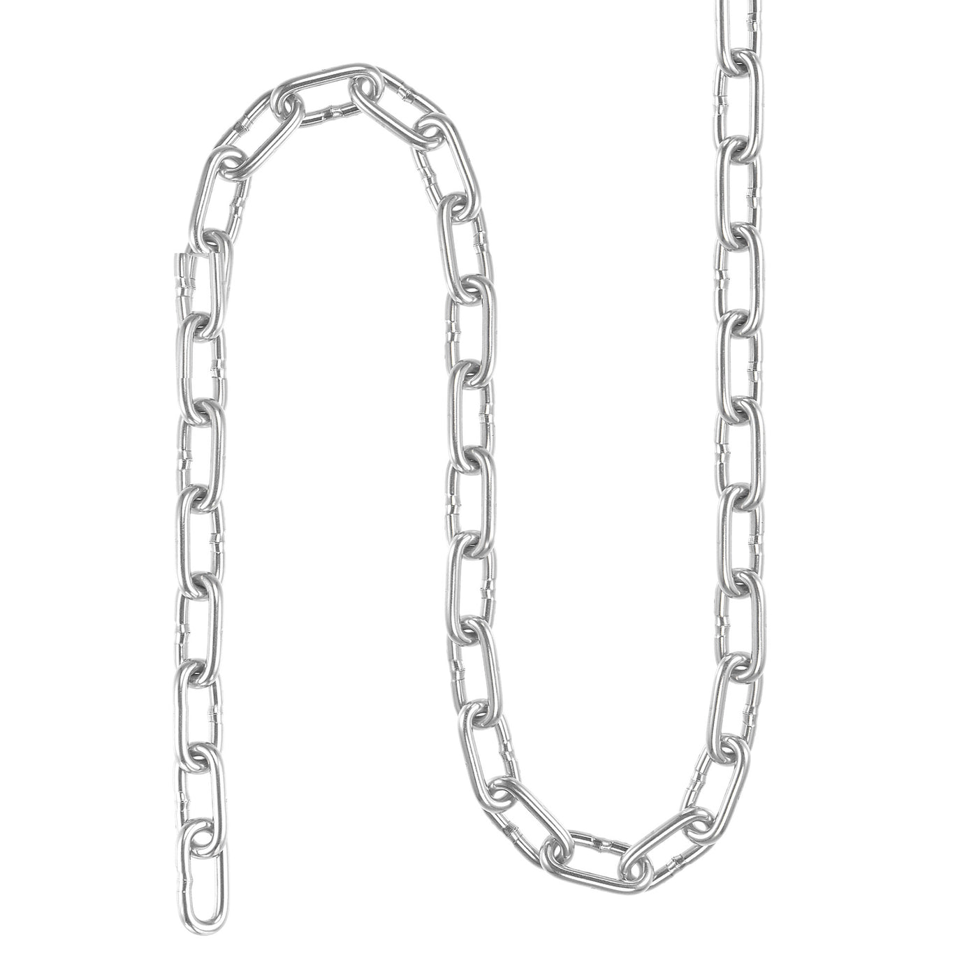 Harfington Proof Coil Chain Zinc Plated Stainless Steel for Clothes Hanging Guardrail