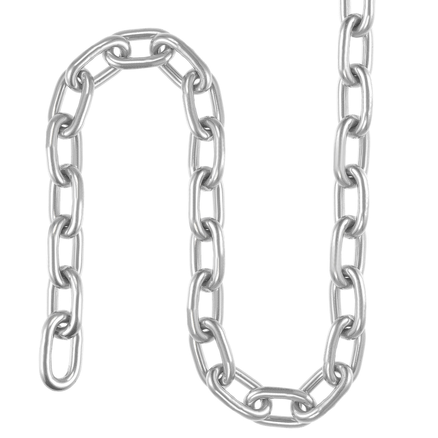 Harfington Proof Coil Chain Zinc Plated 304 Stainless Steel for Clothes Hanging Guardrail