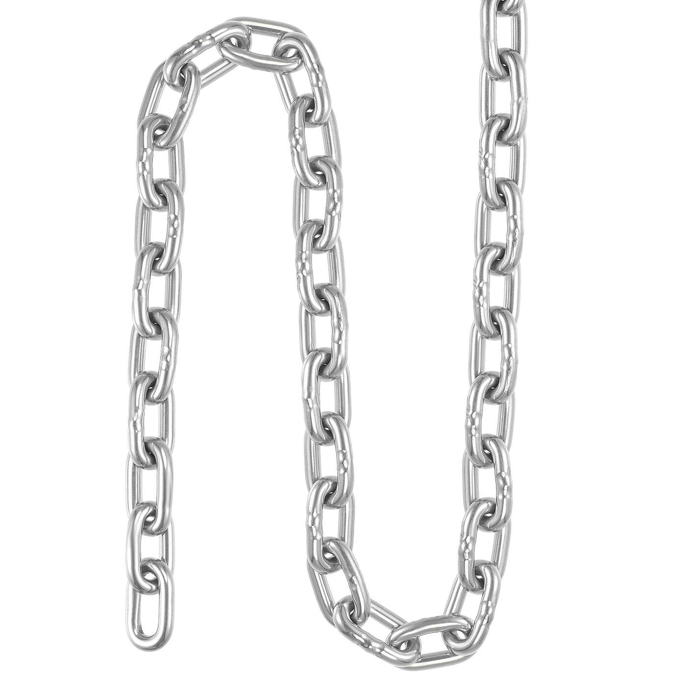 Harfington Proof Coil Chain 304 Stainless Steel for Clothes Hanging Guardrail