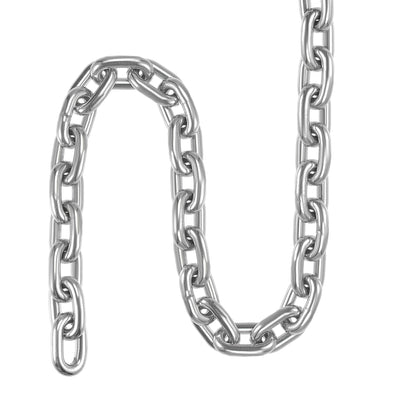 Harfington Proof Coil Chain 304 Stainless Steel for Clothes Hanging Guardrail