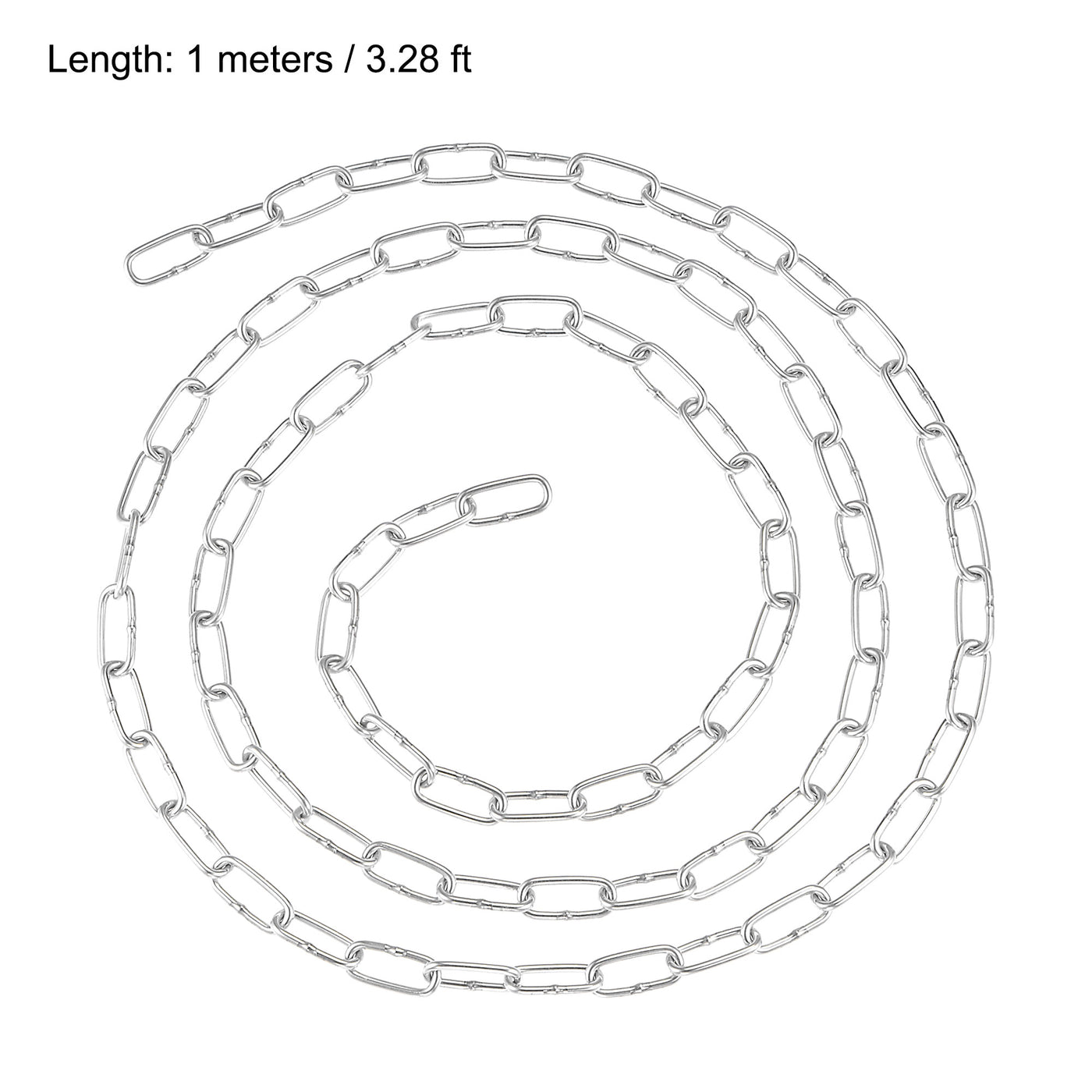 Harfington Proof Coil Chain Zinc Plated 316 Stainless Steel for Guardrail
